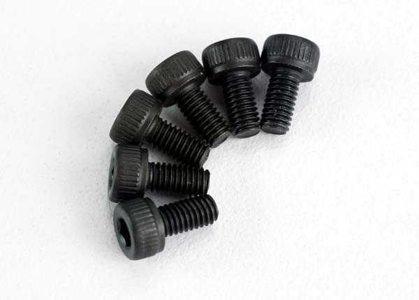 2554 TRAXXAS HEX DRV/CAP HEAD 3X6MM