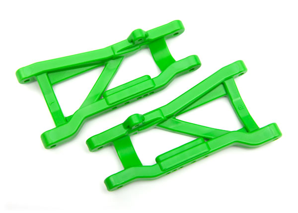 2555G TRAXXAS SUSPENSION ARMS GREEN REAR HEAVY DUTY (2)