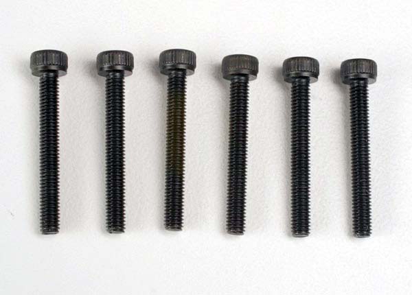 2556 TRAXXAS HEADER SCREWS 3x23mm HEX