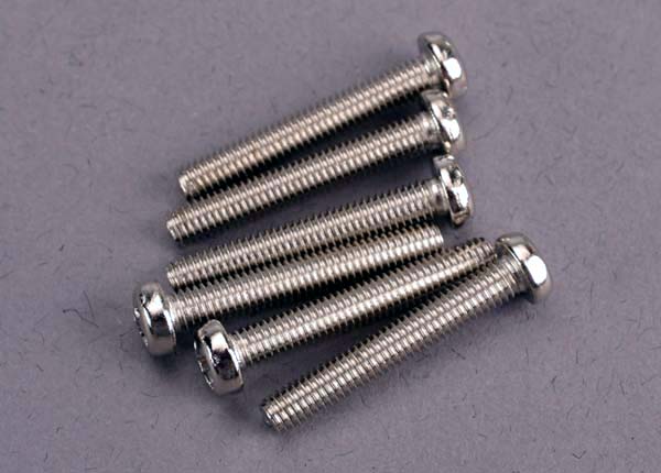 2566 TRAXXAS ROUND/PANHEAD 3X20MM