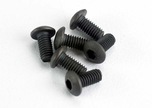 2575 TRAXXAS BUTTON-HEAD SCRW 3X6MM