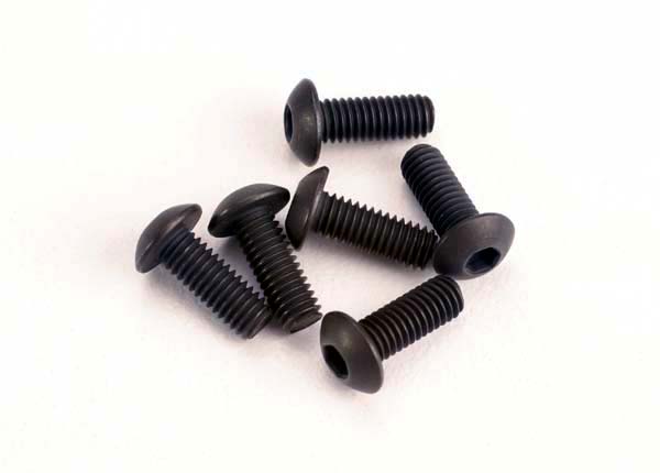 2576 TRAXXAS BUTTON-HEAD SCREWS 3X8MM