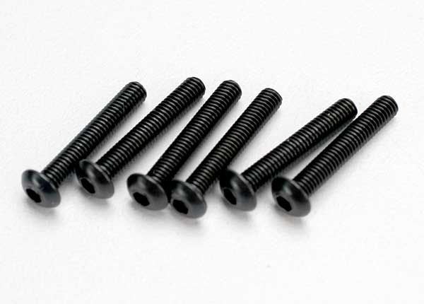 2583 TRAXXAS SCREWS 3X18MM (6)