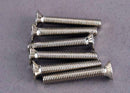 TRAXXAS C/SUNK SCREWS 3X20MM