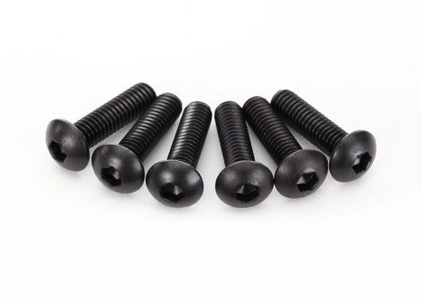 TRAXXAS SCREWS 4X15MM BUTTON