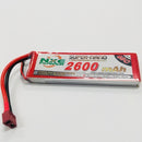 NXE 7.4V 2600mah 40c Soft case w/Deans