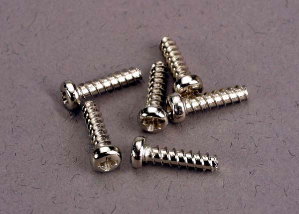 TRAXXAS SCREWS 2.6X10MM ROUNDHEA