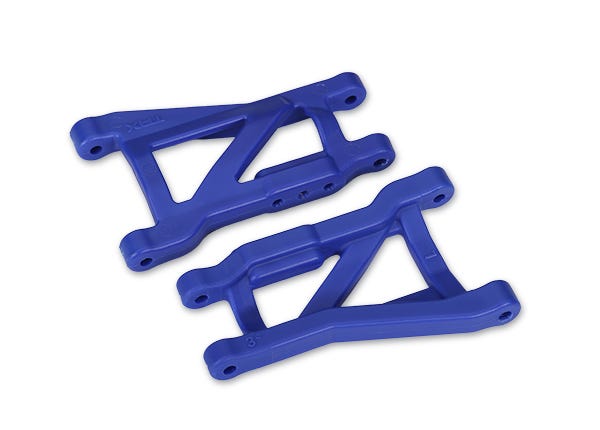 TRAXXAS SUSPENSION ARMS BLUE REAR (L&R) HEAVY DUTY (2)