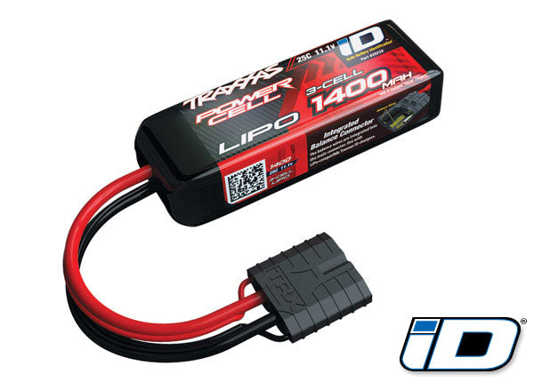 2823X TRAXXAS 1400MAH 11.1V 3-CELL 25C LIPO