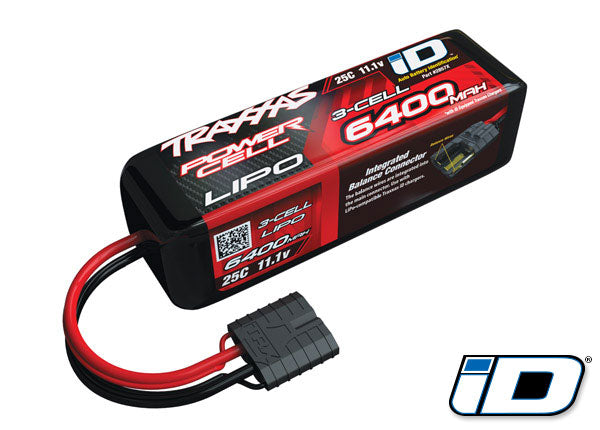 2857X TRAXXAS 6400MAH 11.1V 3-CELL 25C LIPO