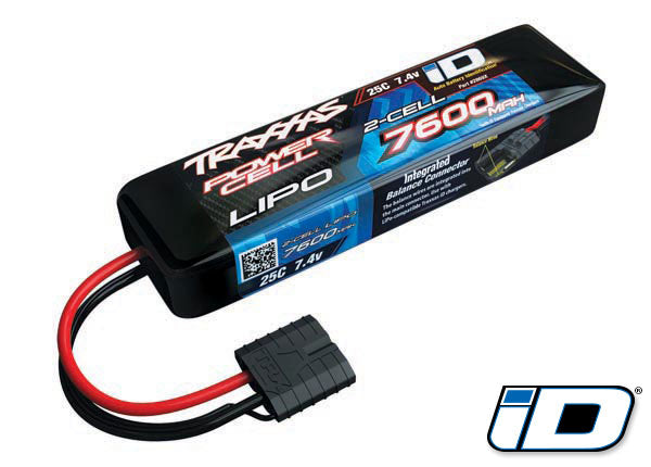 2869X TRAXXAS 7600MAH 7.4V 2 CELL LIPO BATTERY