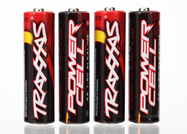 2914 TRAXXAS BATTERY POWER CELL AA ALKALINE (4)