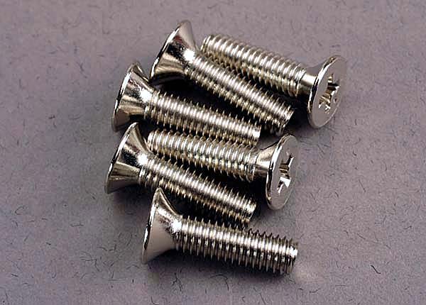 3167 TRAXXAS SCREWS 4X15 COUNTERSUNK