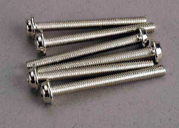 3196 TRAXXAS SCREWS 3X30MM WASHERHEAD