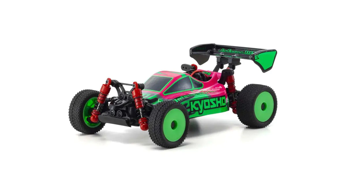 KYO-32093PGR Kyosho MINI-Z Buggy Ready set INFERNO MP9 TKI Pink / Green [32093PGR] Kyosho