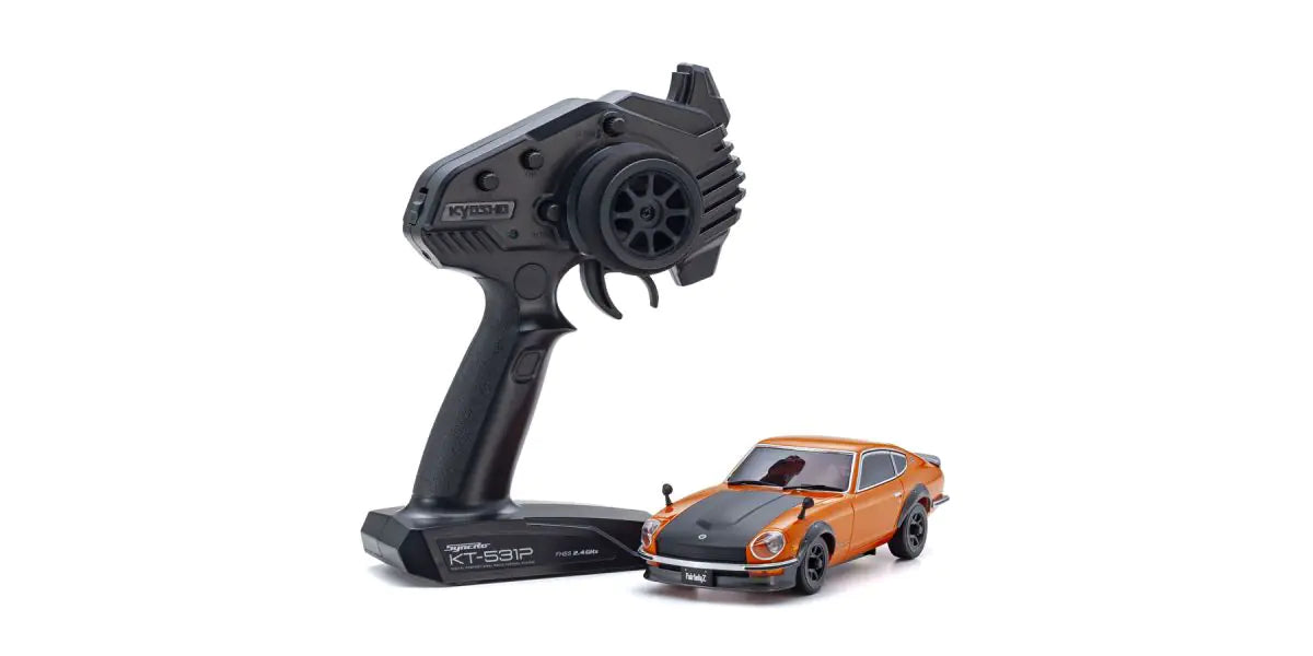 KYO-32645OR Kyosho Mini-Z Nissan Fairlady 240Z-L Tuned Ver. Orange AWD MA-020 Readyset Kyosho
