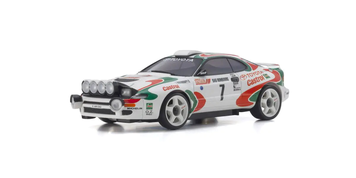 KYO-32649JK Kyosho Mini-Z Toyota Celica GT-Four RC No.7 WRC 1993 AWD MA-020 Readyset Kyosho