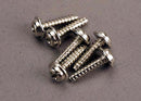 TRAXXAS SCREWS 3X12MM WASHERHEAD