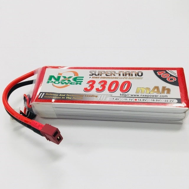 NXE 14.8v 3300mah 40c Soft case w/Deans