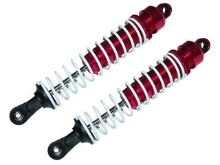 GV 34B530R08015W REAR SHOCK SET W/WHITE SPRING L=125MM GV