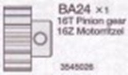 13545026 TAMIYA 16T PINION GEAR FOR 58372