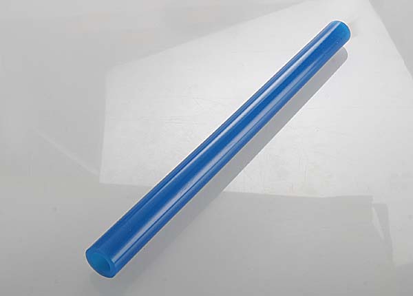 3551A TRAXXAS EXHAUST TUBE, SILICONE (BLUE) (N. STAMPEDE)