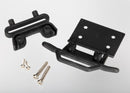 TRAXXAS BUMPER FRONT/MOUNT BLACK