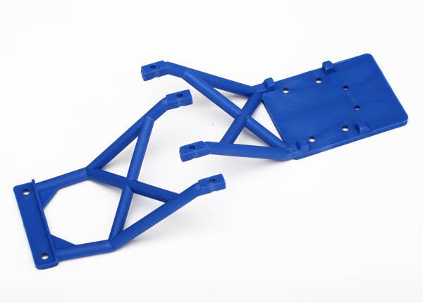 3623X TRAXXAS SKID PLATES FRONT & REAR (BLUE)