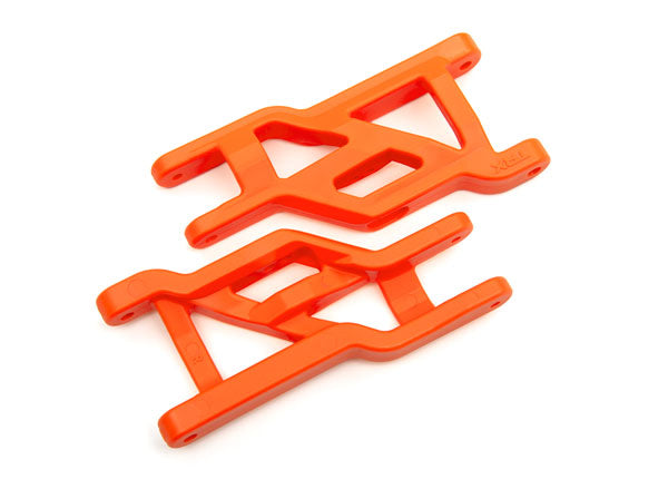 3631T TRAXXAS SUSPENSION ARMS ORANGE FRONT HEAVY DUTY (2)