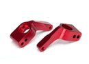 TRAXXAS STUB AXLE CARRIERS ALUM (RED)