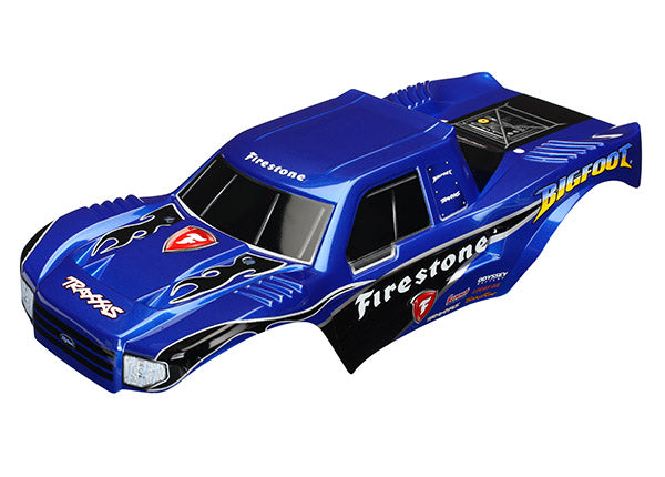 TRAXXAS BODY BIGFOOT FIRESTONE PAINT & DECALS