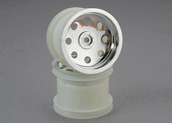 TRAXXAS WHEELS CHROME-REAR