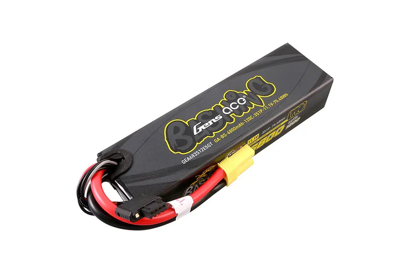 Gens Ace G-Tech 3S Bashing 6800mAh 120C 11.1V Soft Pack Lipo Battery (EC5)