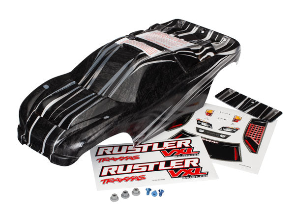 3719 TRAXXAS BODY RUSTLER VXL PROGRAPHIX