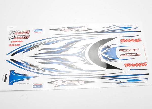 3814X TRAXXAS DECAL SET BLAST