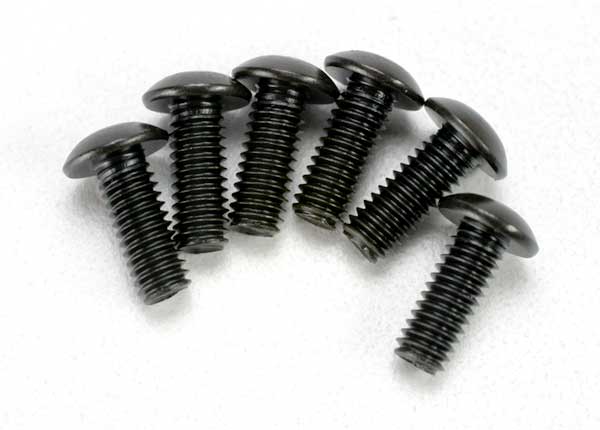 3937 TRAXXAS SCREWS 4 X 12MM BUTTON