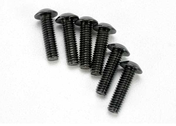 3938 TRAXXAS SCREWS 4 X 14MM BUTTON