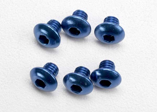 3940 TRAXXAS SCREWS 4X4 ALUM (6)