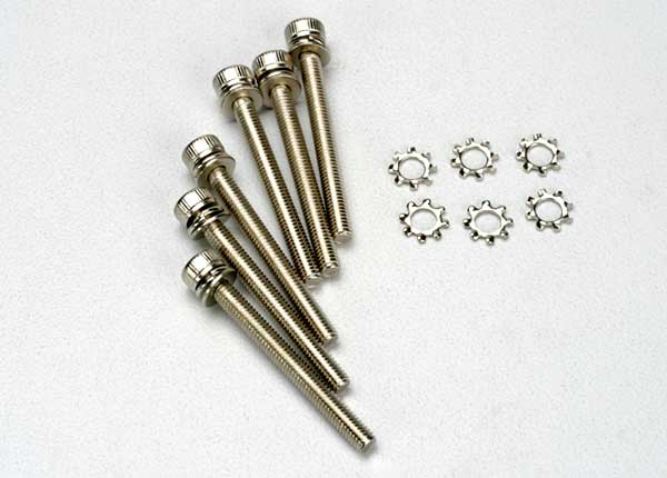 3963 TRAXXAS SCREWS 3 X 28MM CAP HEAD