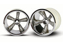 TRAXXAS PROSTAR CHROME REAR WHLS