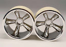 TRAXXAS PRO-STAR CHROME WHEELS (2) FRONT