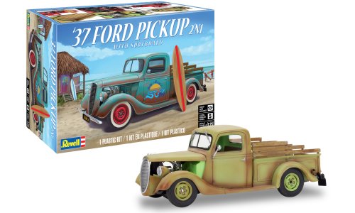 Revell 14516 1/25 1937 Ford Pickup Street Rod with Surf Board