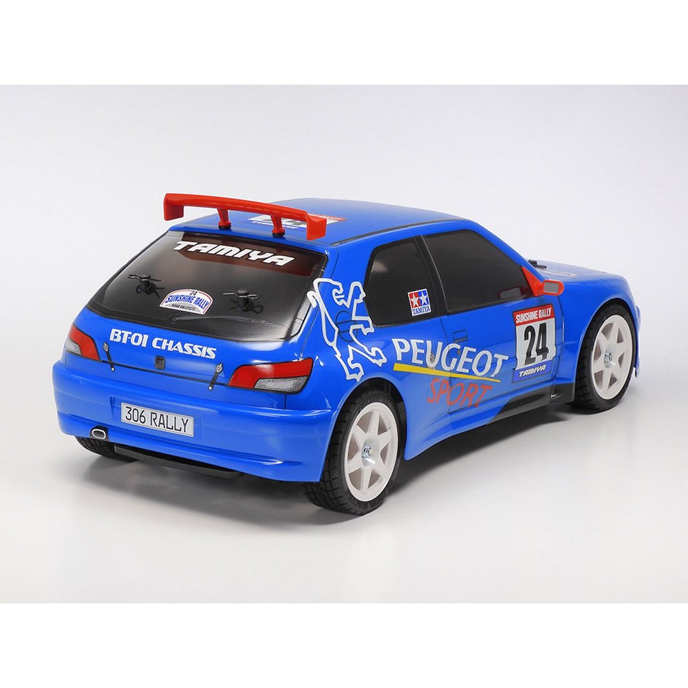 TAMIYA 1/10 R/C PEUGEOT 306 MAXI - BLUE PAINTED BODY (BT-01) 47513
