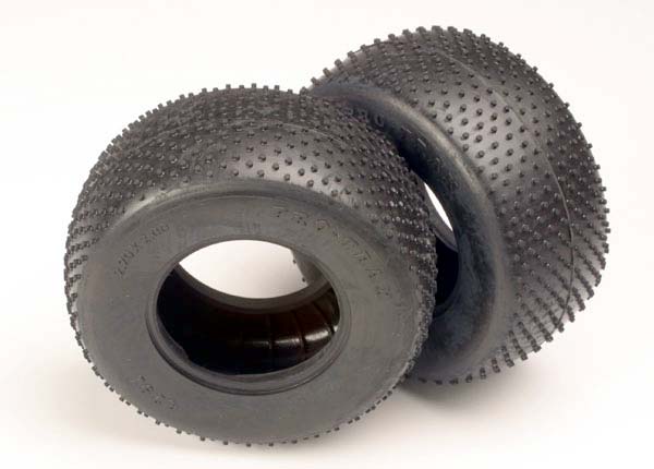 4791 TRAXXAS TYRES MINI SPIKED REAR