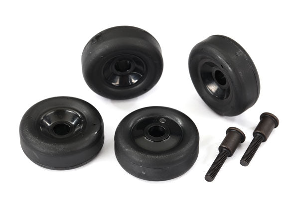 4976 TRAXXAS WHEELS (2) / AXLES (2)