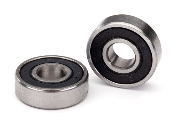 5099A TRAXXAS BALL BEARING BLK RUBBER (6X16X5MM) (2)