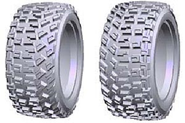 T51427 TAMIYA 60D RALLY BLOCK TIRE *2 Tamiya