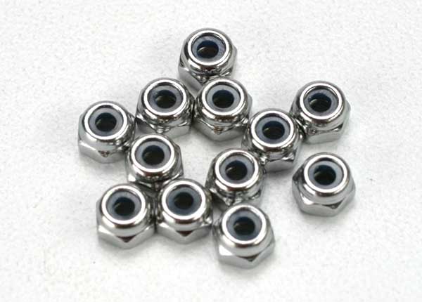 5158 TRAXXAS NUTS 2.5MM NYLON LOCKING