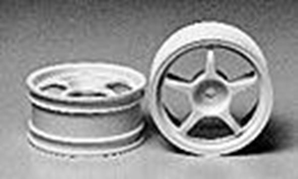 T53232 TAMIYA ONE-PIECE R.SPOKE WHEELS *2 Tamiya