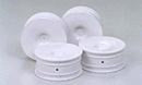 T53473 TAMIYA M-NARROW WHITE DISH WHEEL (+2) Tamiya
